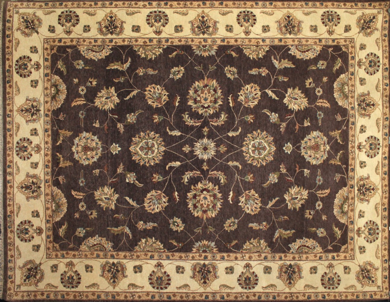 9x12 Traditional Hand Knotted Wool Area Rug - MR17482