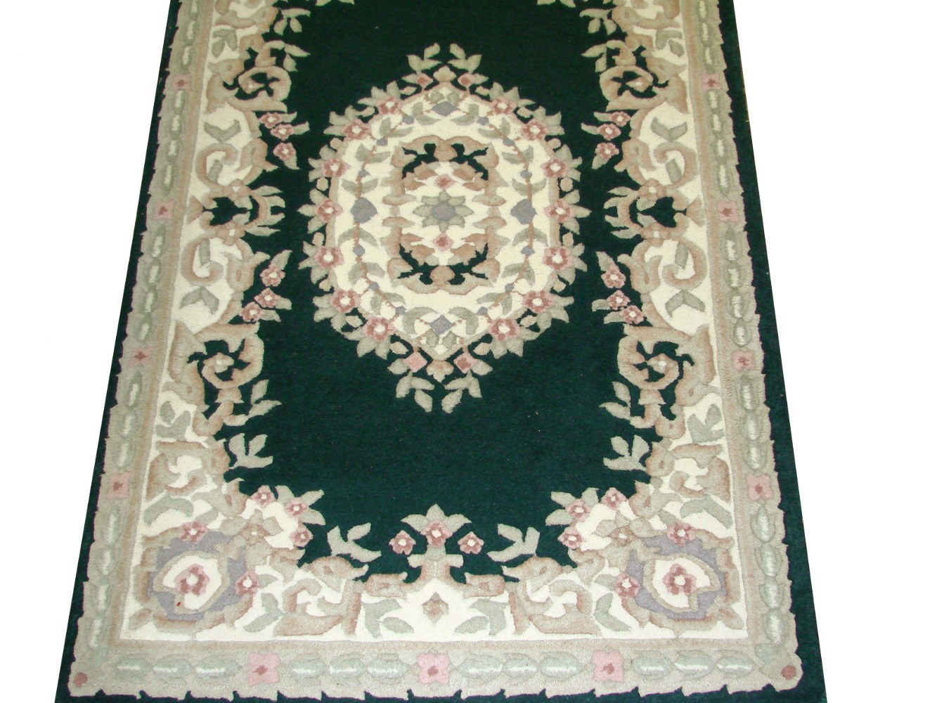 3x5 Traditional Hand Knotted Wool Area Rug - MR1779