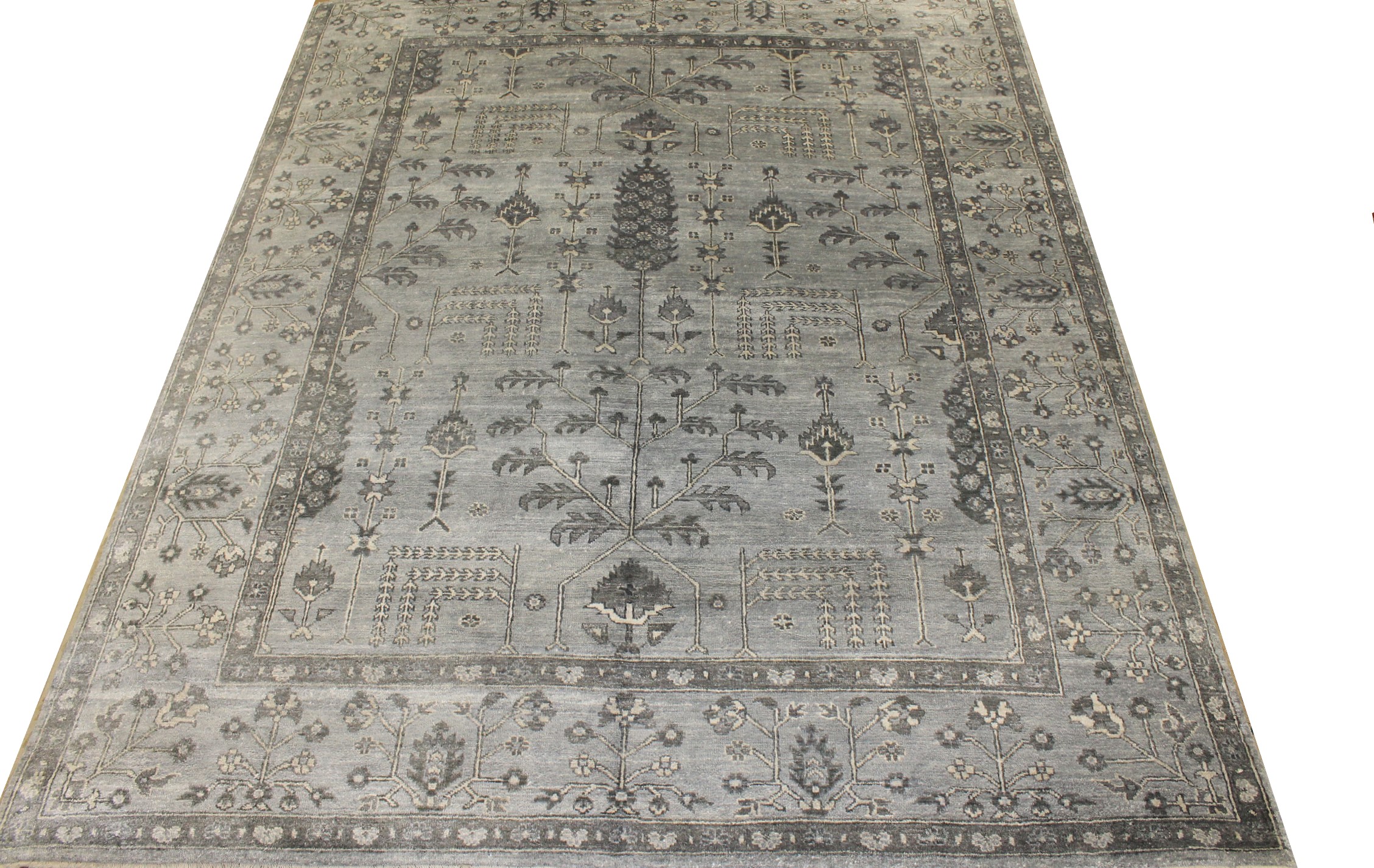 8x10 Oushak Hand Knotted Wool Area Rug - MR17901