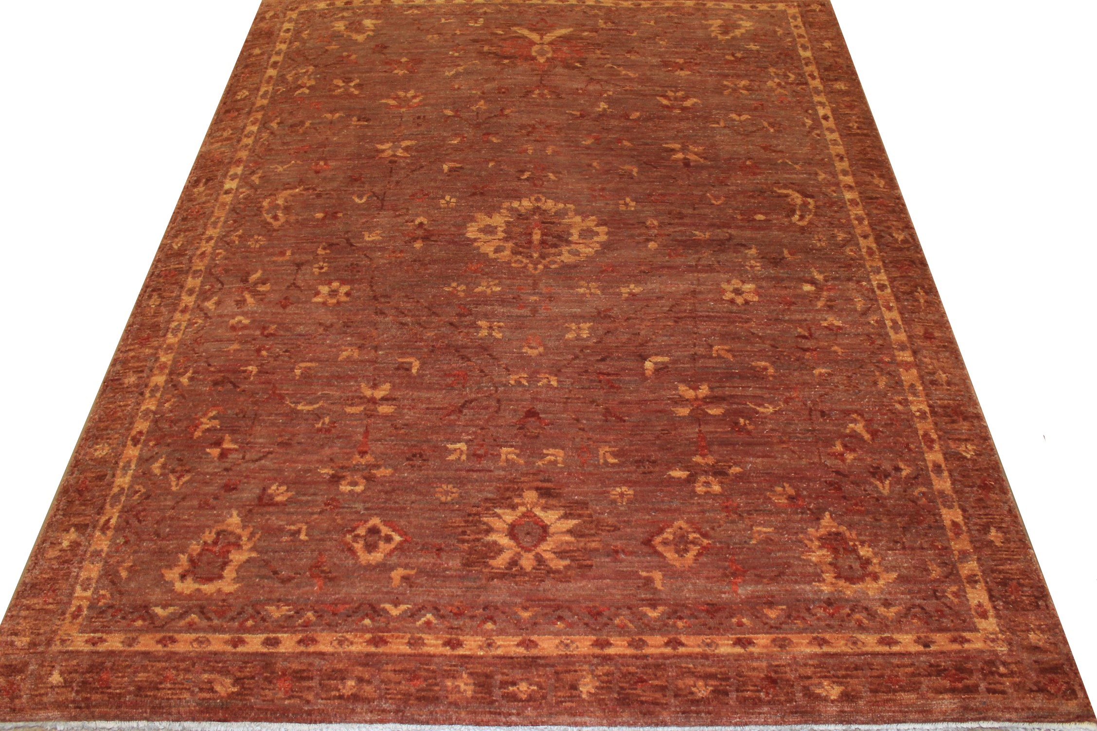 8x10 Oushak Hand Knotted Wool Area Rug - MR18029