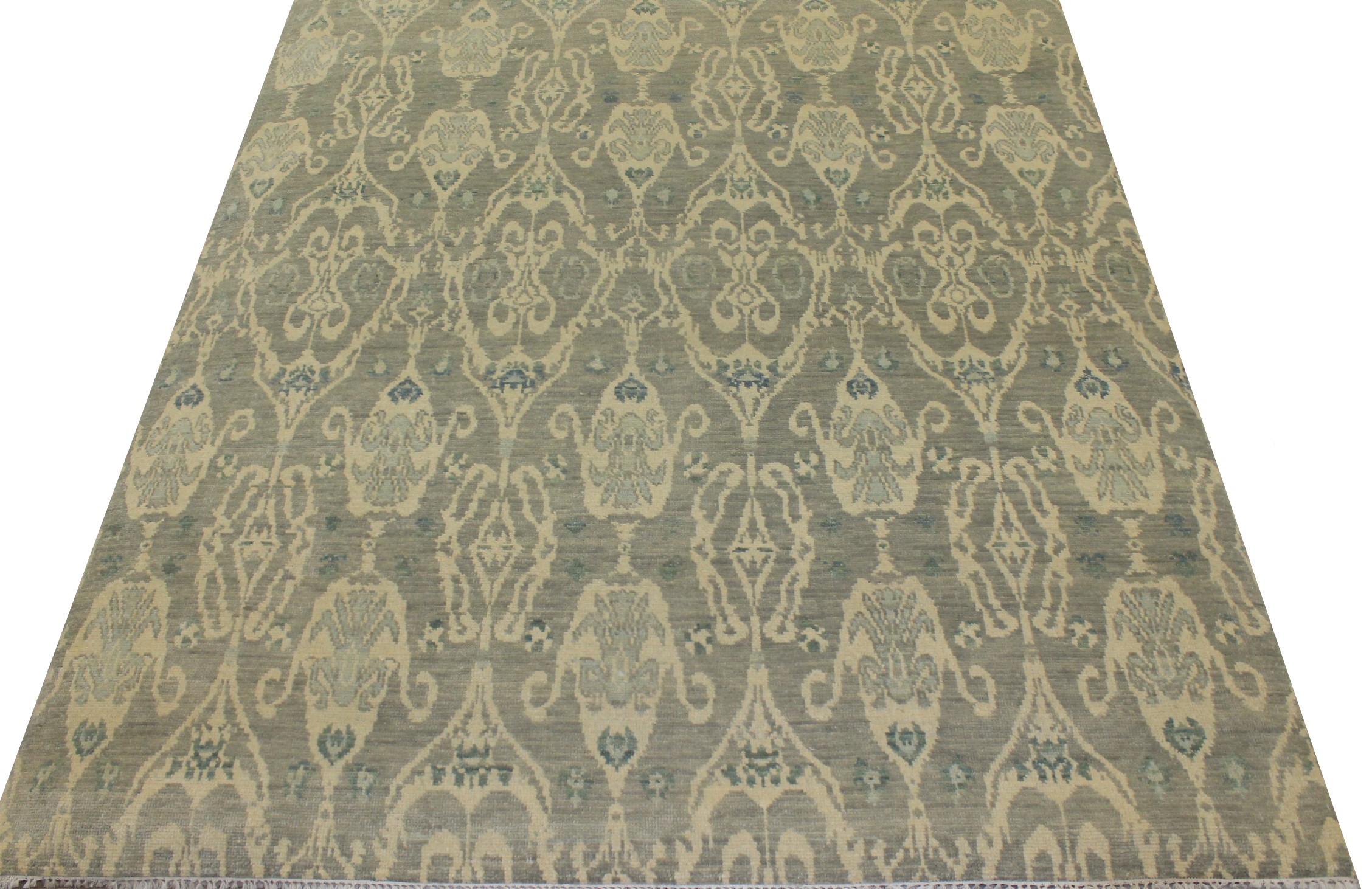 8x10 Contemporary Hand Knotted Wool Area Rug - MR18081