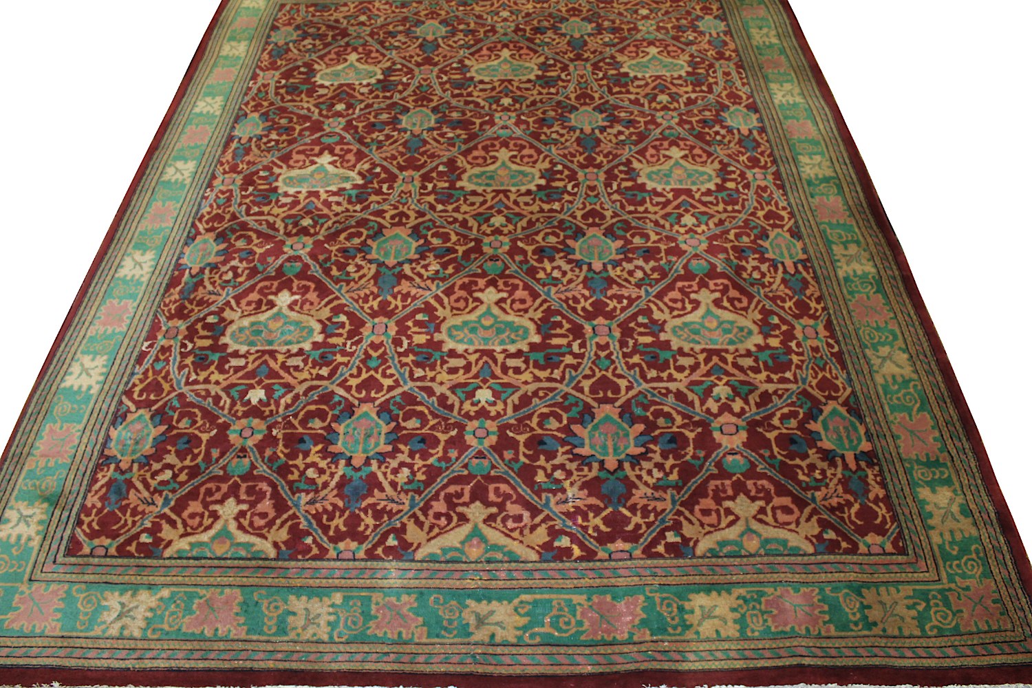 9x12 Traditional Hand Knotted Wool Area Rug - MR18579