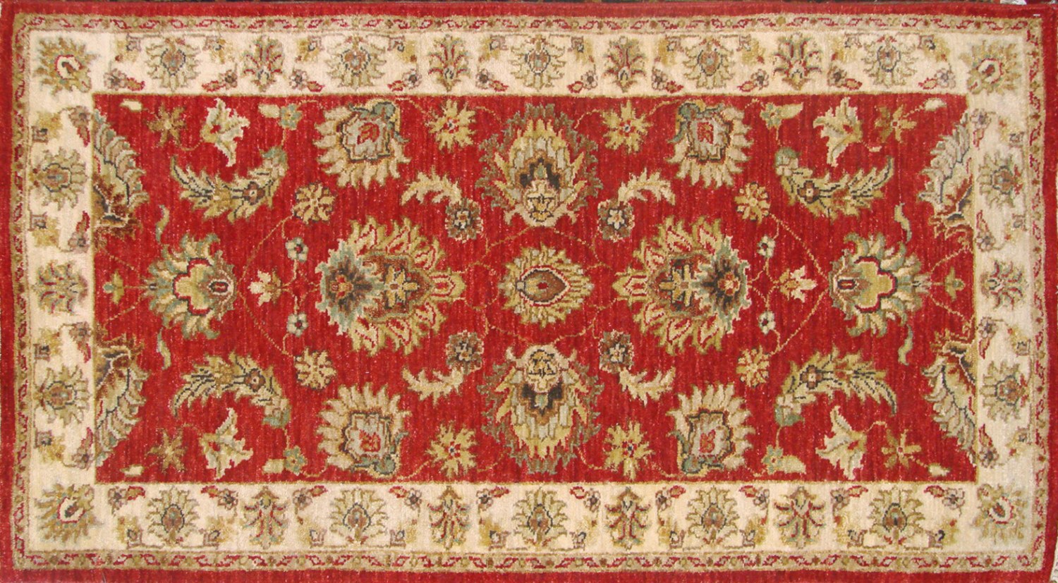 2X4 Traditional Hand Knotted Wool Area Rug - MR19087