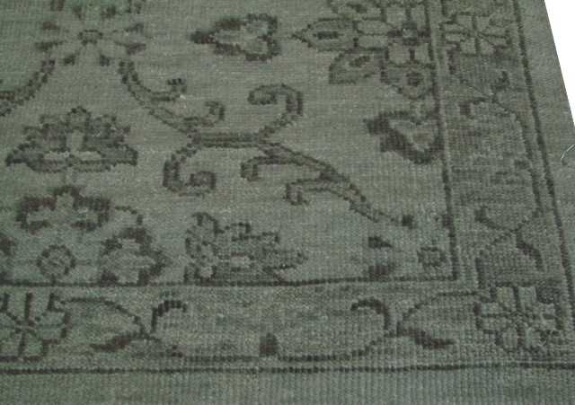9x12 Oushak Hand Knotted Wool Area Rug - MR19106