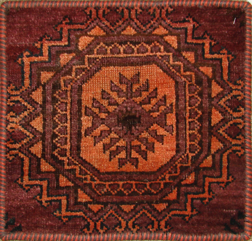 1.6X2 & SMALLER Kazak Hand Knotted Wool Area Rug - MR19469