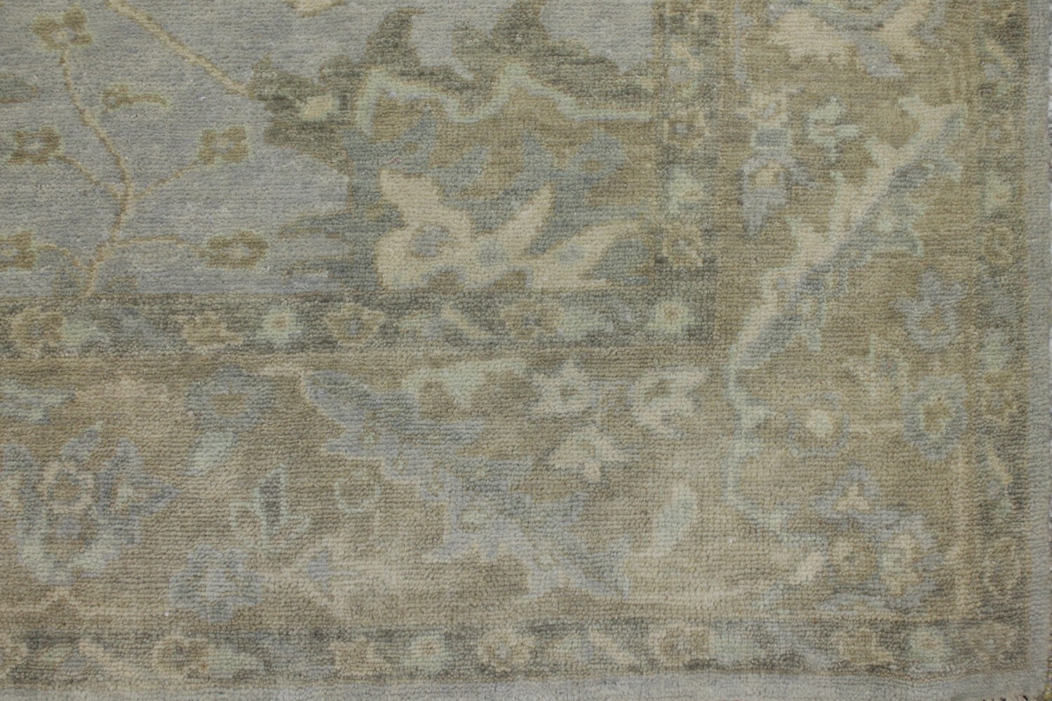 6x9 Oushak Hand Knotted Wool Area Rug - MR19763