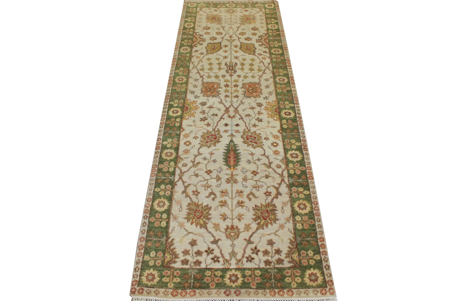 8 Runner Traditional Hand Knotted Wool Area Rug - MR19851