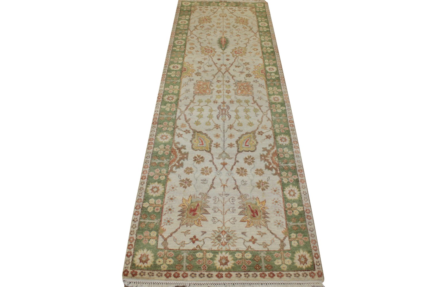 8 Runner Traditional Hand Knotted Wool Area Rug - MR19851