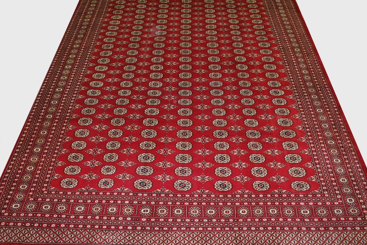 10x14 Bokhara Hand Knotted Wool Area Rug - MR20004