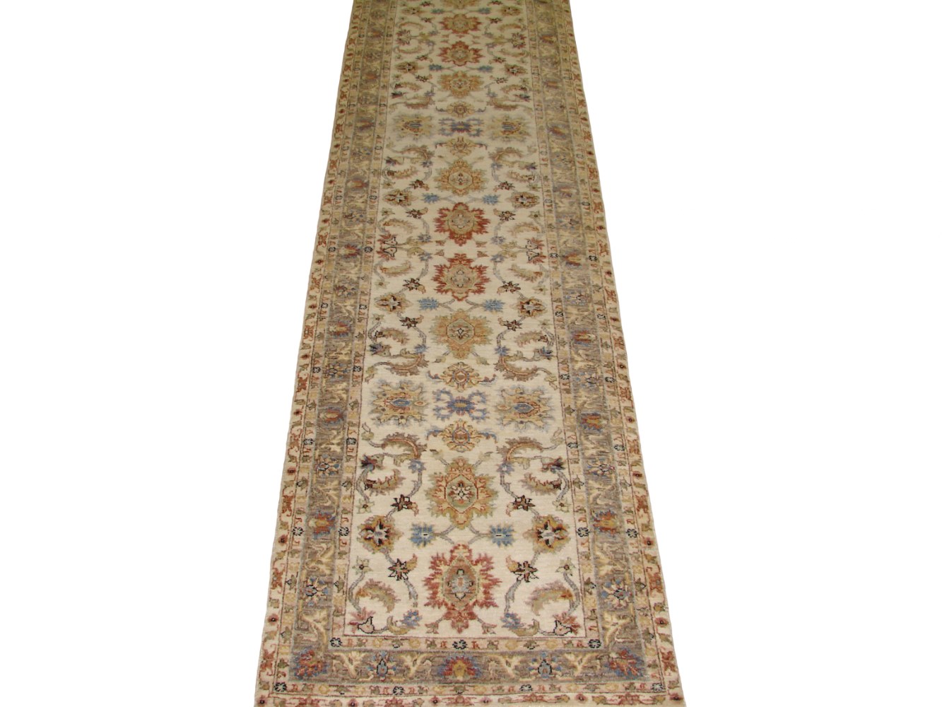 12 Runner Traditional Hand Knotted Wool Area Rug - MR20209