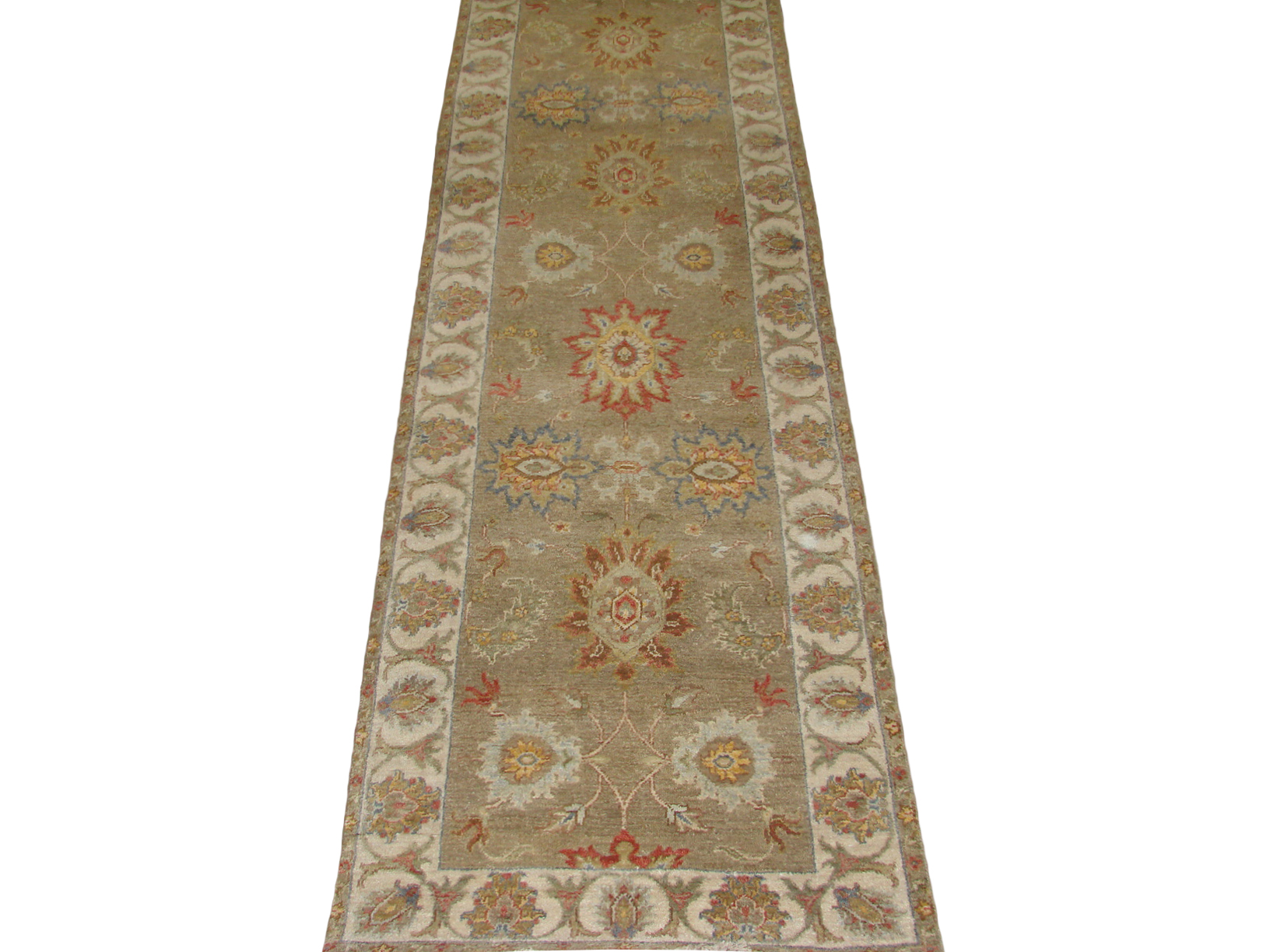 12 ft. Runner Traditional Hand Knotted Wool Area Rug - MR20512