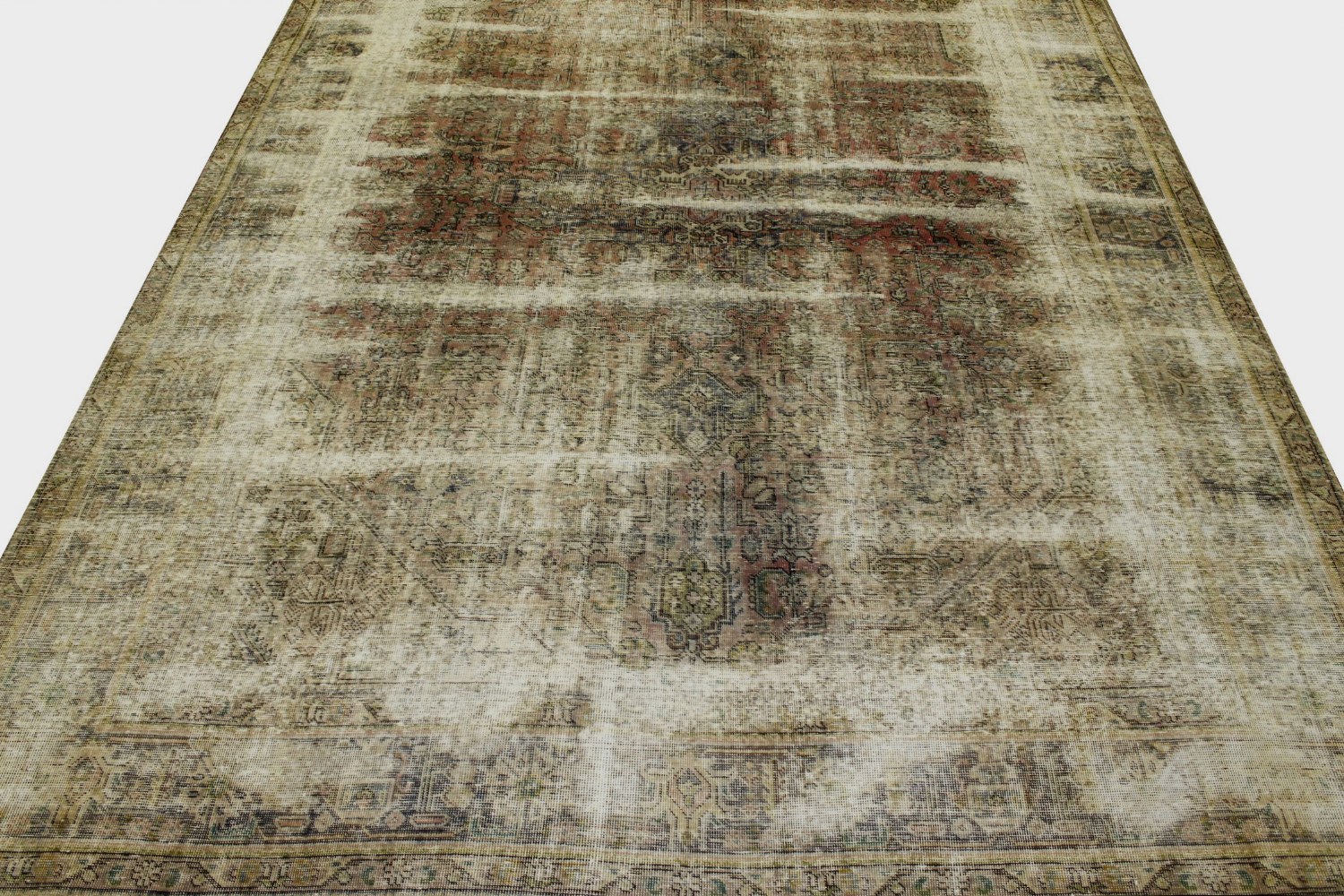 9x12 Vintage Hand Knotted Wool Area Rug - MR20865