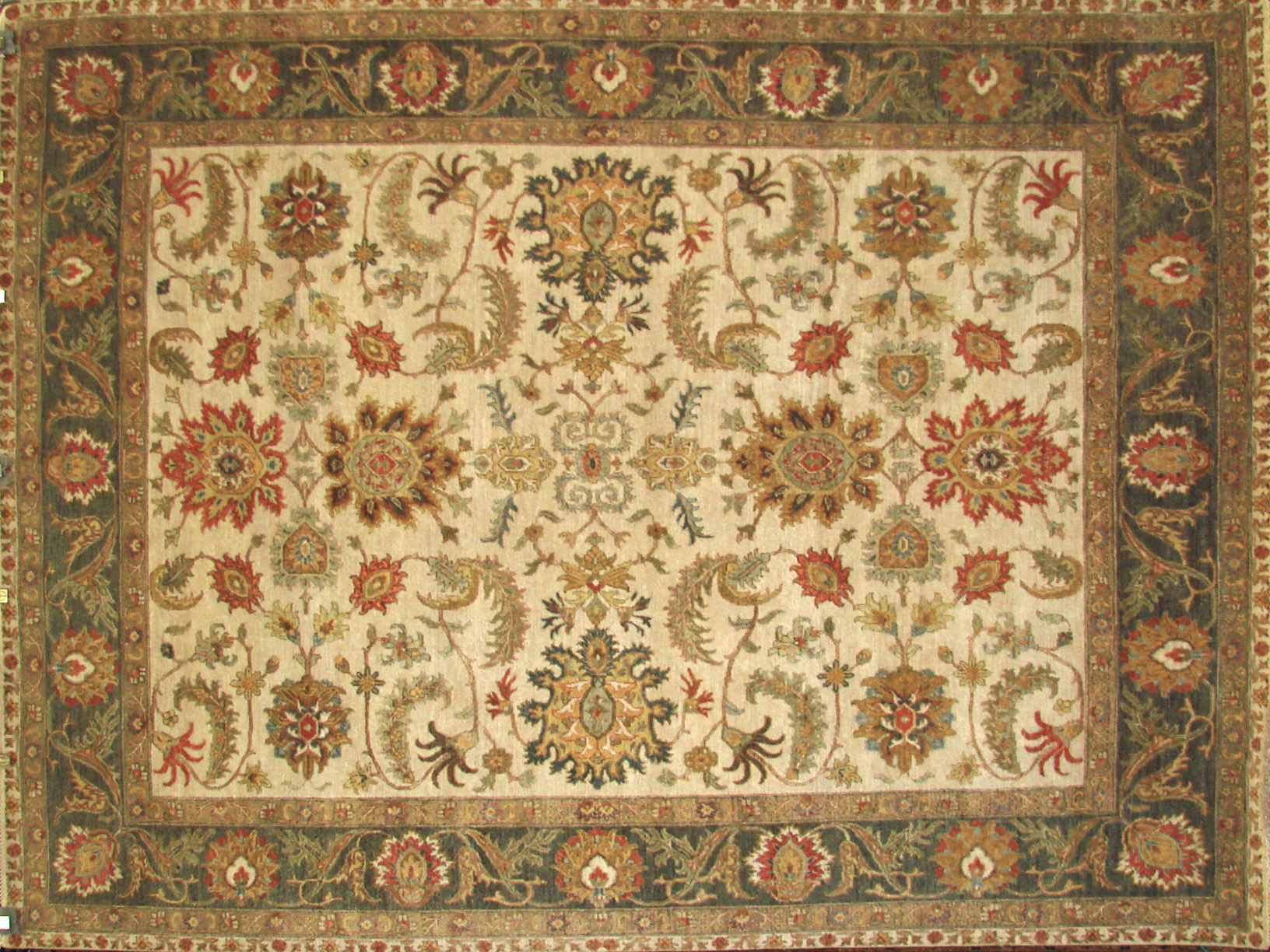 8x10 Traditional Hand Knotted Wool Area Rug - MR21200