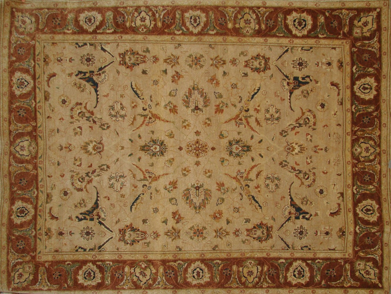 8x10 Traditional Hand Knotted Wool Area Rug - MR2661