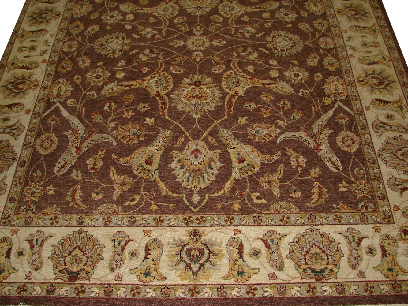 8x10 Traditional Hand Knotted Wool Area Rug - MR5171