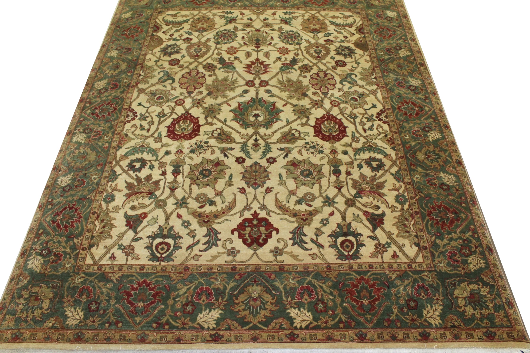 8x10 Traditional Hand Knotted Wool Area Rug - MR5991
