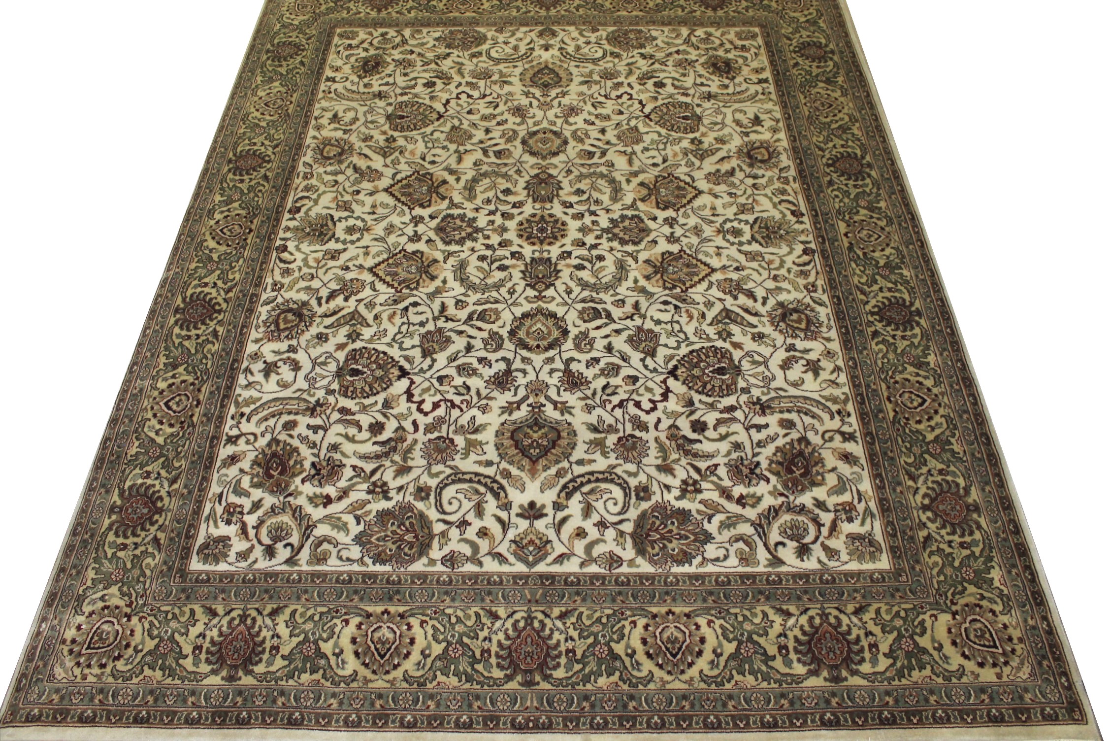 8x10 Traditional Hand Knotted Wool Area Rug - MR6428