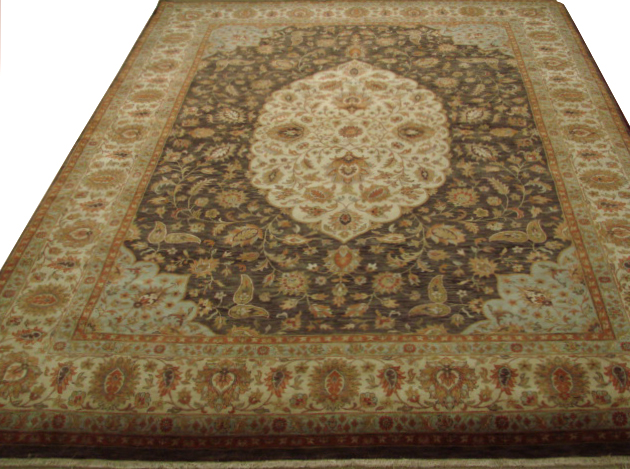 9x12 Traditional Hand Knotted Wool Area Rug - MR8455