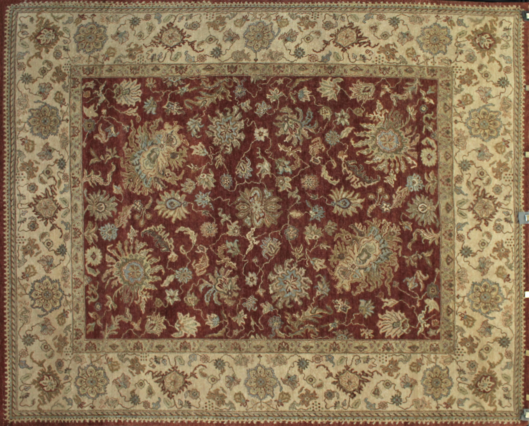 8x10 Traditional Hand Knotted Wool Area Rug - MR8769