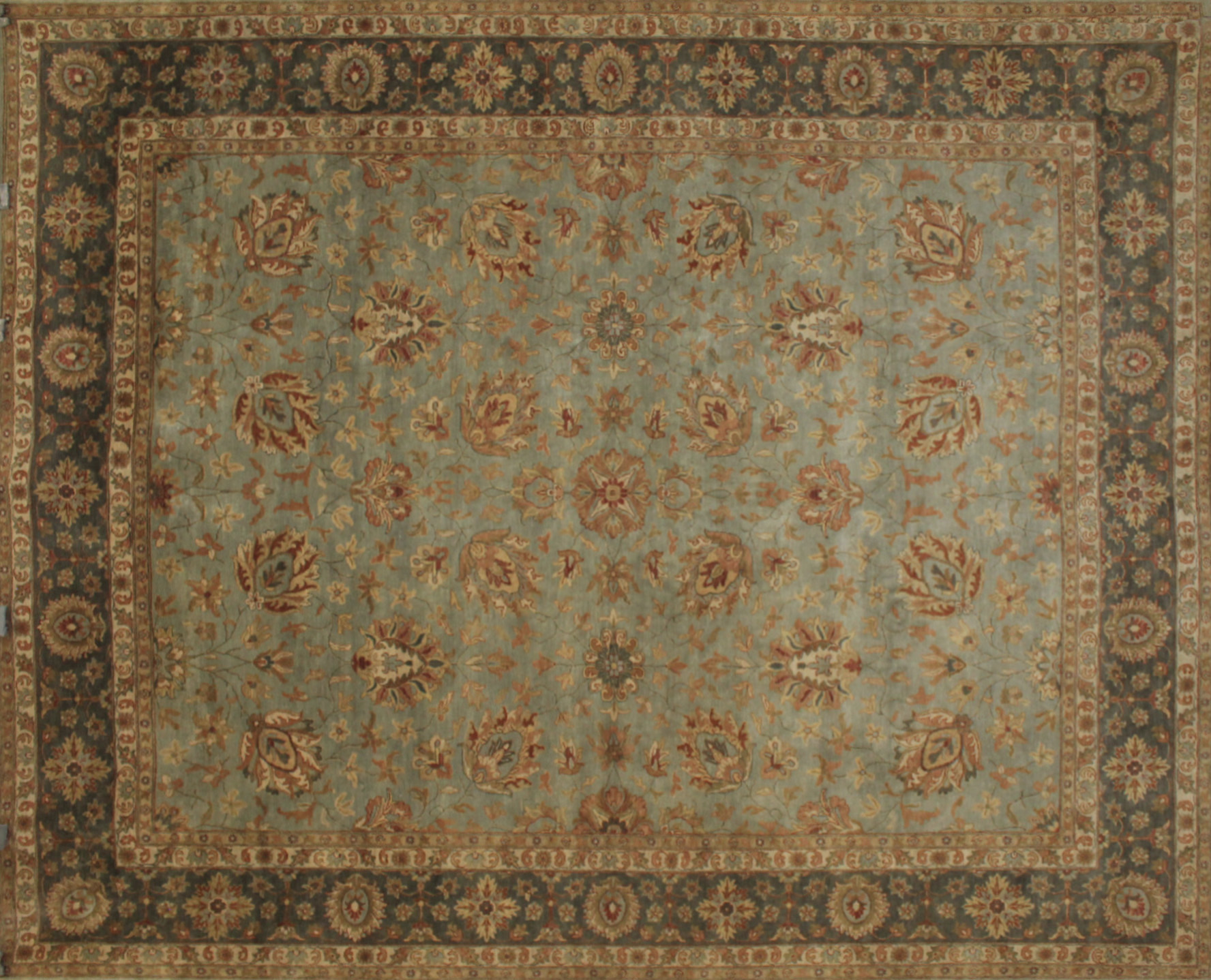 8x10 Traditional Hand Knotted Wool Area Rug - MR9550